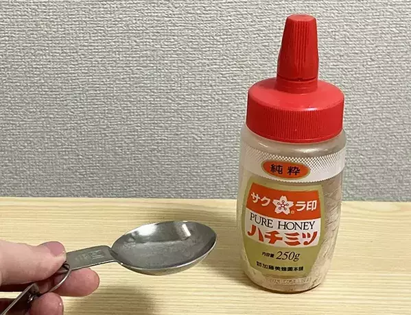 計量スプーンにハチミツがつかない　使い分けると便利な2つの裏ワザ