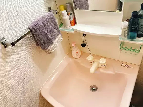 身支度の時短になる！　洗面台のタオル掛けに『フック』を吊るすと【活用4選】