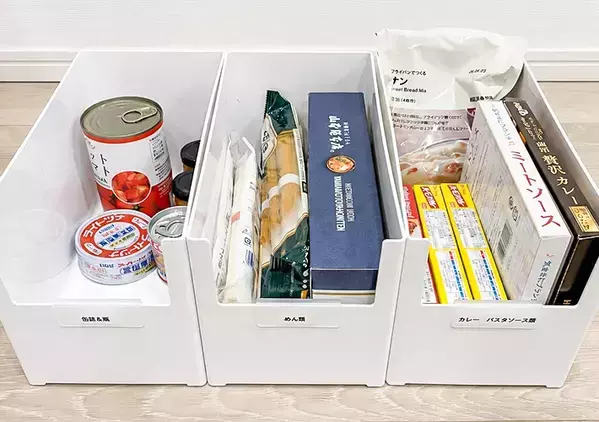 整理のプロがやってる『食品ストック』収納　「キッチンの一角に…」アイディア5選