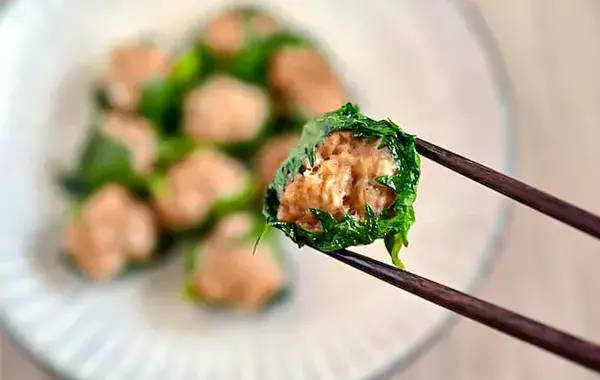 豚ひき肉を包んだのは？　管理栄養士のアイデアおかずに「さっぱりしてヘルシー」