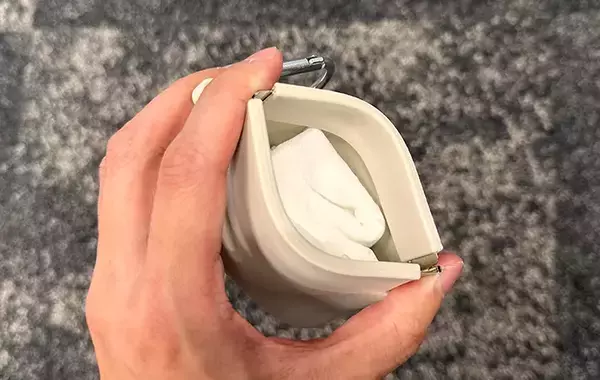 「これがゴミ箱なの？」「ぜんぜん見えないし機能的」　評判の『スリコ』ポータブルゴミ箱がこちら！