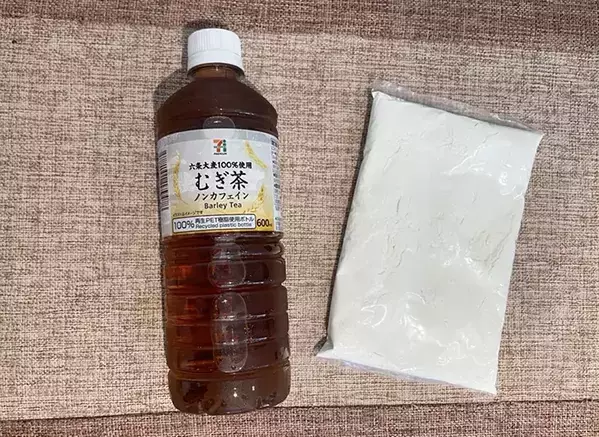 冷蔵庫の麦茶、余ってない？　ホットケーキミックスと混ぜて焼いてみたら…
