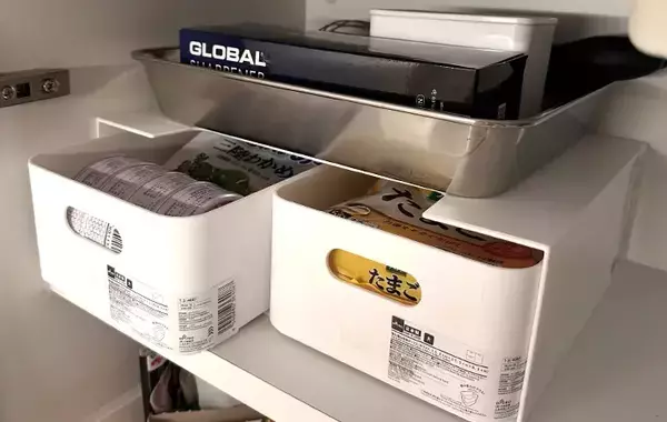 ファイルボックスに書類は入れません！　ダイソーのケースと組み合わせて5秒でできる収納棚が優秀すぎた