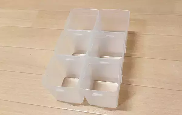 ダイソーのくつした整理カップに「靴下は入れてない」　小物の整理がしやすくなる！部屋が片付く活用法がこちら
