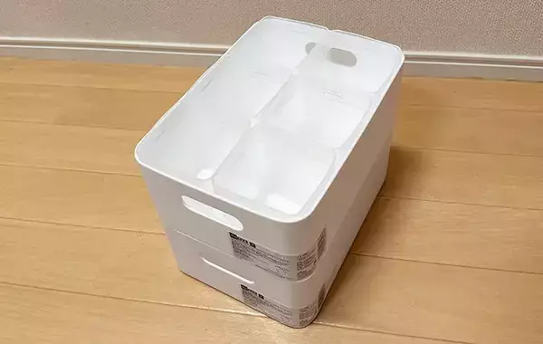 ダイソーのくつした整理カップに「靴下は入れてない」　小物の整理がしやすくなる！部屋が片付く活用法がこちら
