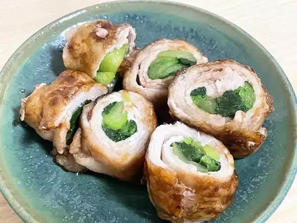 肉巻きの中に入れたのは？　意外と見ないレシピに「ペロリと完食」「シャキシャキ食感」