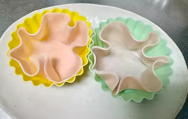 7歳息子から「どうやって作ったの」と好評　玉子焼きをお花型にしてみた