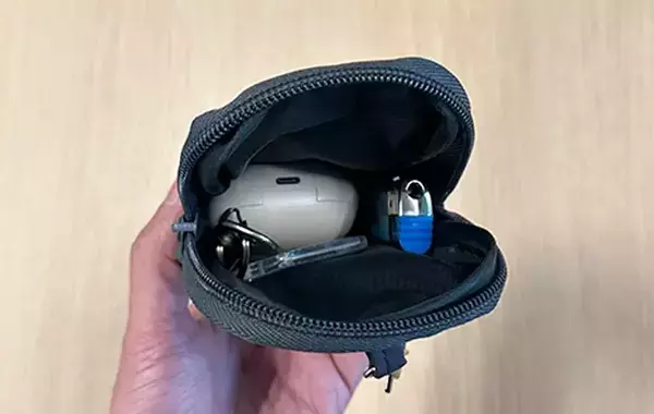 小物をバッグに入れるのはやめました　スリコのポケットティッシュ＆小物ポーチで「整理できる」「片づけやすい」