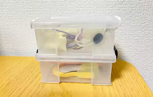 110円の『小さな衣装ケース』が優秀！　山田化学に聞いた使い道に「ピッタリ入った」【活用法4選】