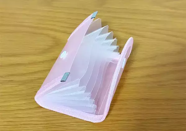セリアで買った『カード入れ』　カバンの小物整理に使ったら、想像以上に便利だった