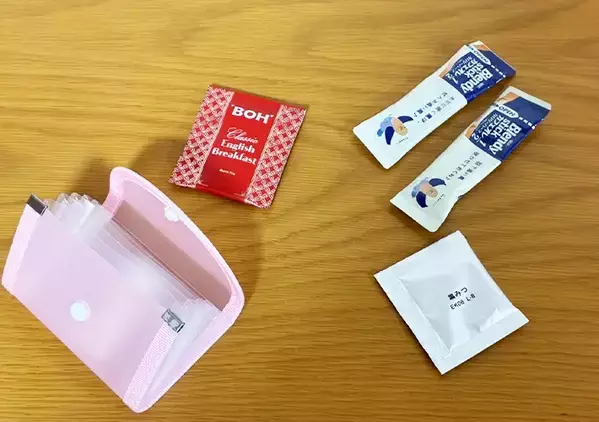 セリアで買った『カード入れ』　カバンの小物整理に使ったら、想像以上に便利だった