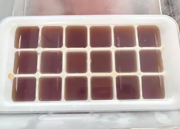 製氷皿に『茶色い液体』をそそいで… 完成したものに「何これ便利すぎ」「常備します」