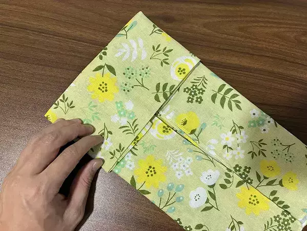手ぬぐいが便利な『バスケット』に！　1分で試せる簡単な折り方