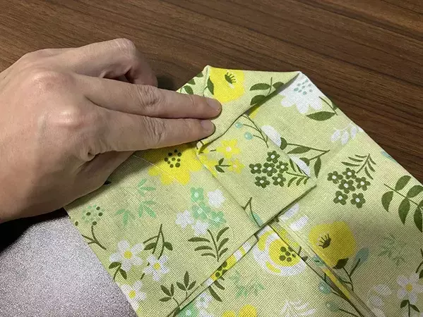 手ぬぐいが便利な『バスケット』に！　1分で試せる簡単な折り方