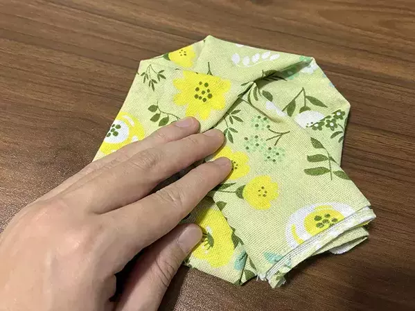 手ぬぐいが便利な『バスケット』に！　1分で試せる簡単な折り方