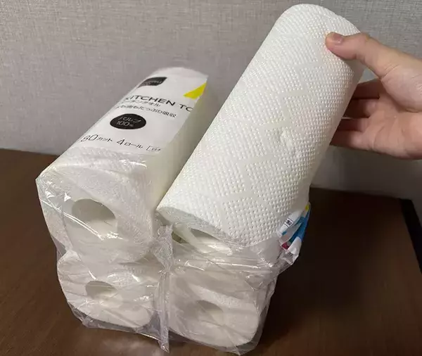 キッチンペーパー、どうやって開けてる？　清潔に保管できるアイディアに「もっと早く知りたかった」
