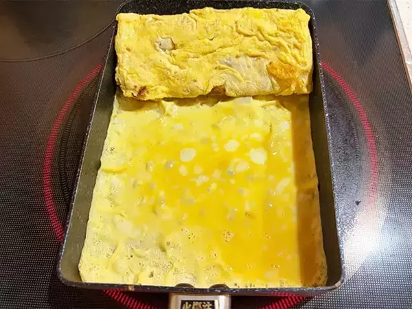 玉子焼きに刻んで入れるだけ！　余りがちな具材に「ご飯が進む」「食べ応えアップ」