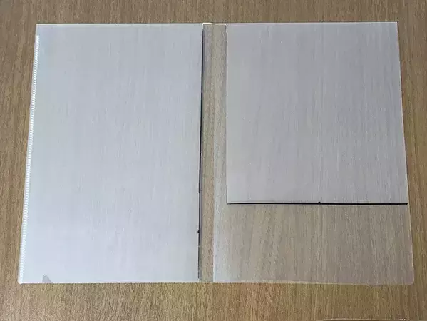 クリアファイルが職場で役立つ『便利アイテム』に変身　【作業10分】のリメイク術に大満足