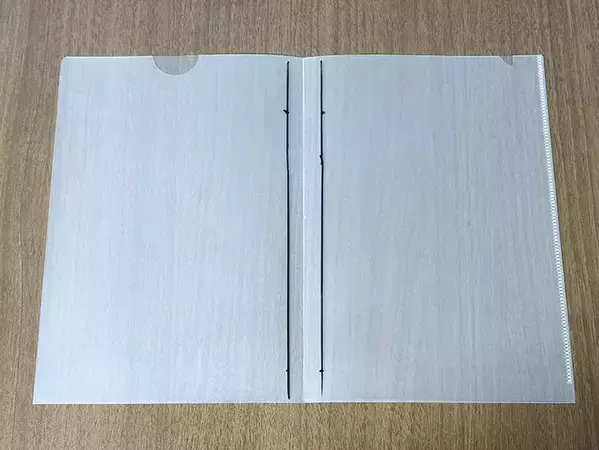 クリアファイルが職場で役立つ『便利アイテム』に変身　【作業10分】のリメイク術に大満足