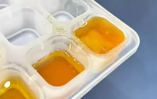 材料はハチミツだけ　製氷皿に入れて凍らすと「想像以上の満足感！」