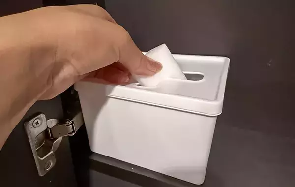 トイレの棚に置いたら快適！　ダイソーが教える『110円ボックス』3つの活用術とは