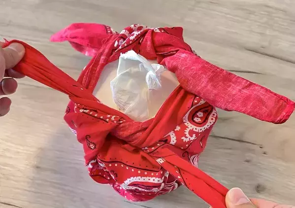 使うのは『布1枚』だけ！　トイレットペーパーの生活感を消して「ティッシュ代わりに使う」方法