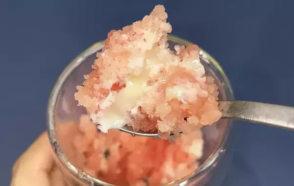 おろし器で削るだけ！　自宅で簡単にできる『フルーツシャーベット』の作り方