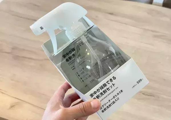 無印良品の『泡クリーナー』が万能すぎ！家中に使えて「掃除グッズを大幅削減」