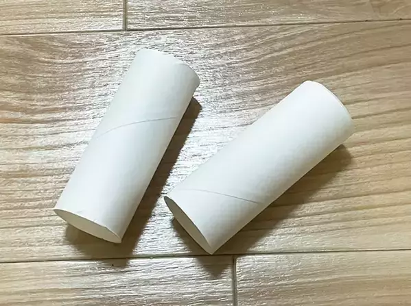 トイレットペーパーの芯に『お茶パック』を仕込んで　気になる靴の消臭アイディア
