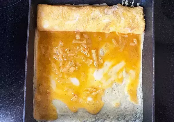 玉子焼きに『10本』砕いて入れてみて！　思春期息子にウケた「ひらめきアレンジ」