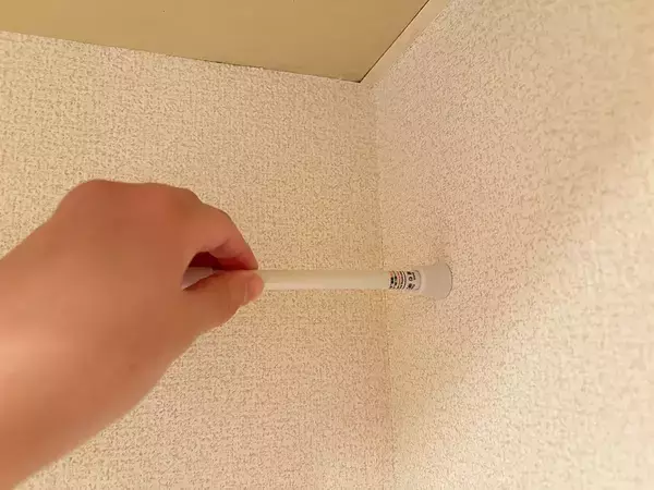 トイレに『つっぱり棒』を設置したら大満足！　100均アイテムだけで収納が増えた