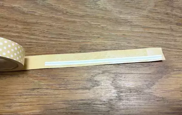 『マスキングテープ』を折り返して…　完成したアイテムに「コレは使える！」