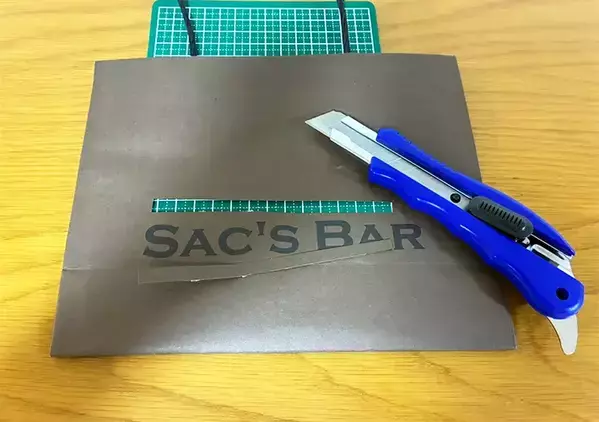 溜まっている紙袋をカッターでくり抜くだけ　家用ティッシュが快適になるリメイク術