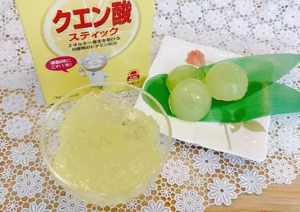SNSで話題の『黄色い粉』で2種類のゼリーを作ったら？　「子供たちにも好評だった！」