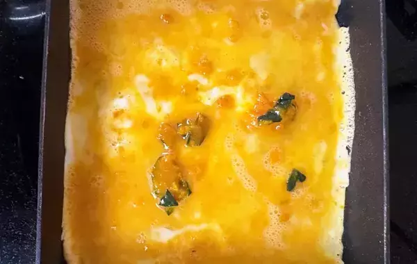 卵液に『4切れ』つぶして入れて　玉子焼きの具材に「秋らしい」「甘くておいしかった」