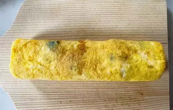 卵液に『4切れ』つぶして入れて　玉子焼きの具材に「秋らしい」「甘くておいしかった」