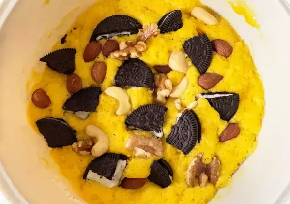 レンチンで作れる『カボチャのケーキ』　食べた子供が「うま！」「また作って」