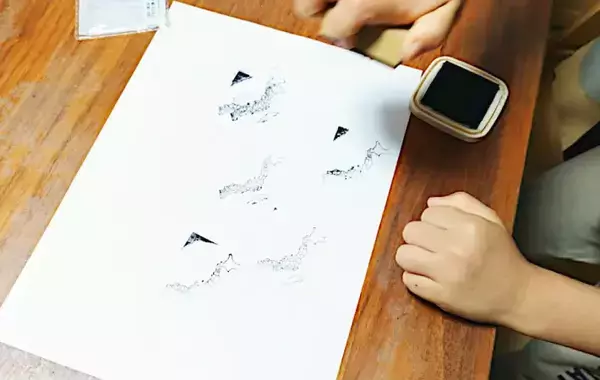 セリアの『日本地図スタンプ』が優秀すぎ　「これ1つで復習も旅行の記録も」