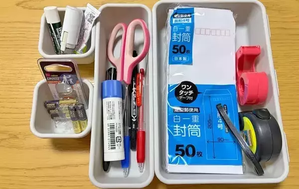 330円の『8個入り収納ケースセット』が優秀！　引き出しに入れたら「驚くほど整った」【THREEPPY】