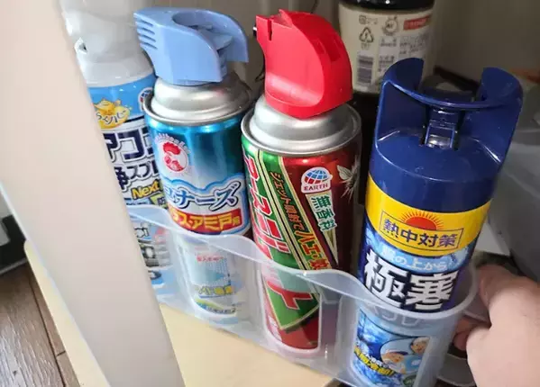 ダイソー『缶ストッカー』に、缶は入れません！　意外な使い道に「これは便利」【収納ワザ5選】