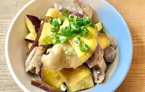 サツマイモと鶏モモ肉を炒めて…　ご飯がすすむ簡単おかずに、子供「もっと食べたい」