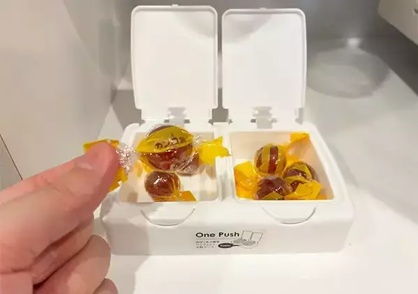 セリアで見つけた『蓋が2つのケース』をデスクに置くと？　使って感動した変わった機能とは