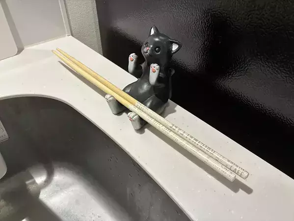 ダイソーの『動物ホルダー』を置くだけで？　キッチンの悩みが解決する活用術【3選】