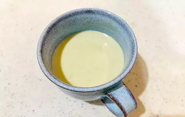 「飲むスイートポテト」と娘に好評　サツマイモと牛乳で作る『ホットドリンク』