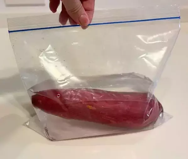 焼く前の『サツマイモ』に一工夫！　ねっとり食感で「やってよかった」