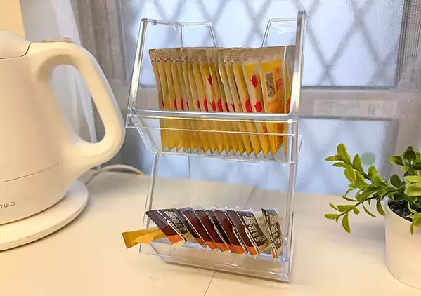 重ねて使えるダイソーの110円ラック　ごちゃつく小物をすっきり整頓するコツ