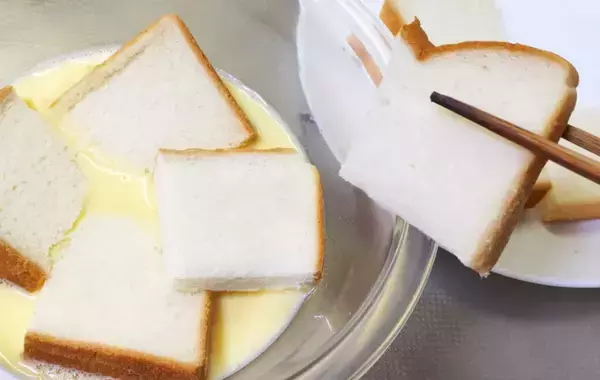 【休日の朝食】フレンチトーストが家族に好評　牛乳の代わりに入れたのは？