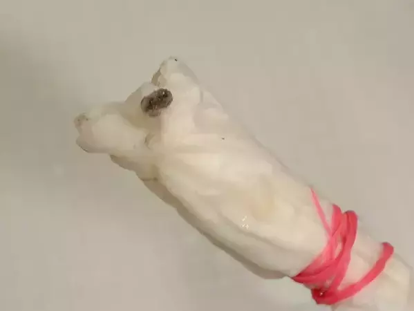 キッチンペーパーと割り箸を使って30秒！　お風呂レールの簡単掃除術