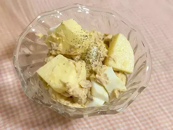 ツナマヨに『2分の1個』混ぜてみて　シャキシャキ食感とやさしい甘みプラスで「いつもと違う！」