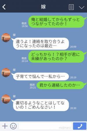 『俺の子どもを産んで』妻のスマホに夫以外の男からLINEが？！その相手は驚きの元カレ…夫が下した決断に妻は懺悔する！
